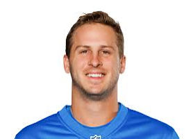 Goff in detroit lions uniform
